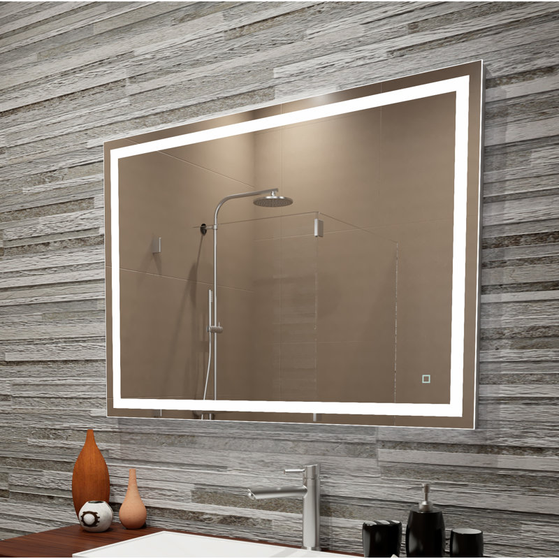 Orren Ellis Bolyard Dimmable LED Lighted Bathroom/Vanity Mirror